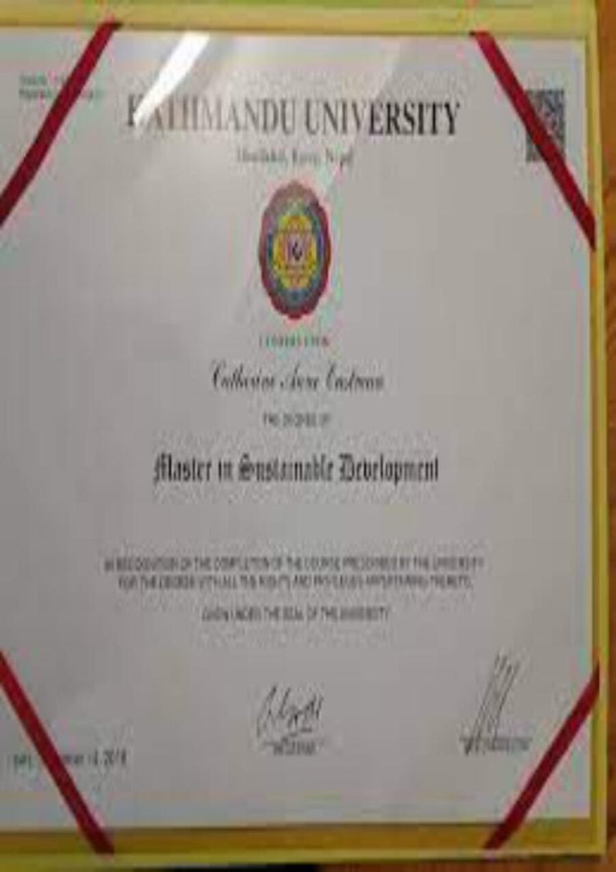 Buy Degree From the Kathmandu University