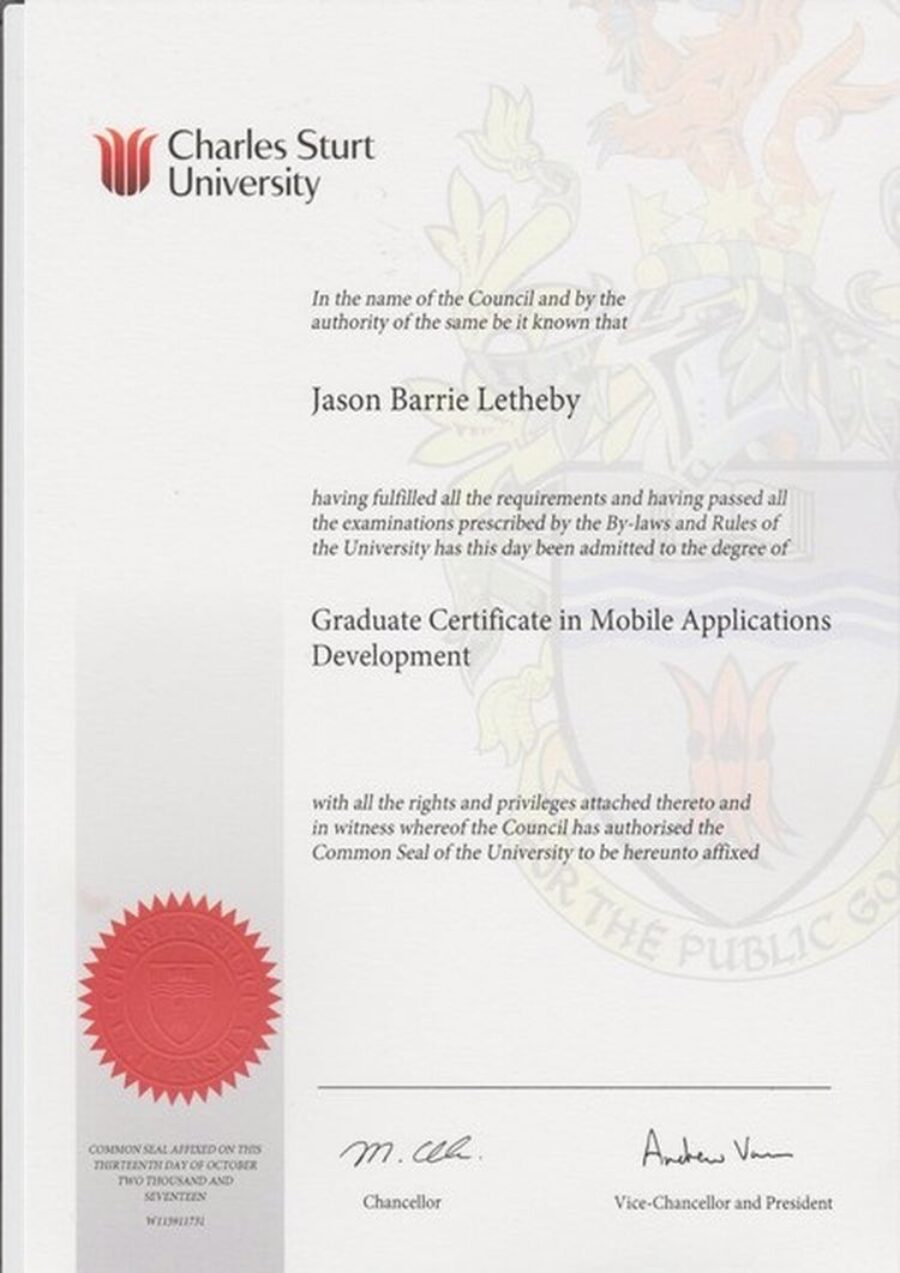 Buy college degree from the Charles Sturt University