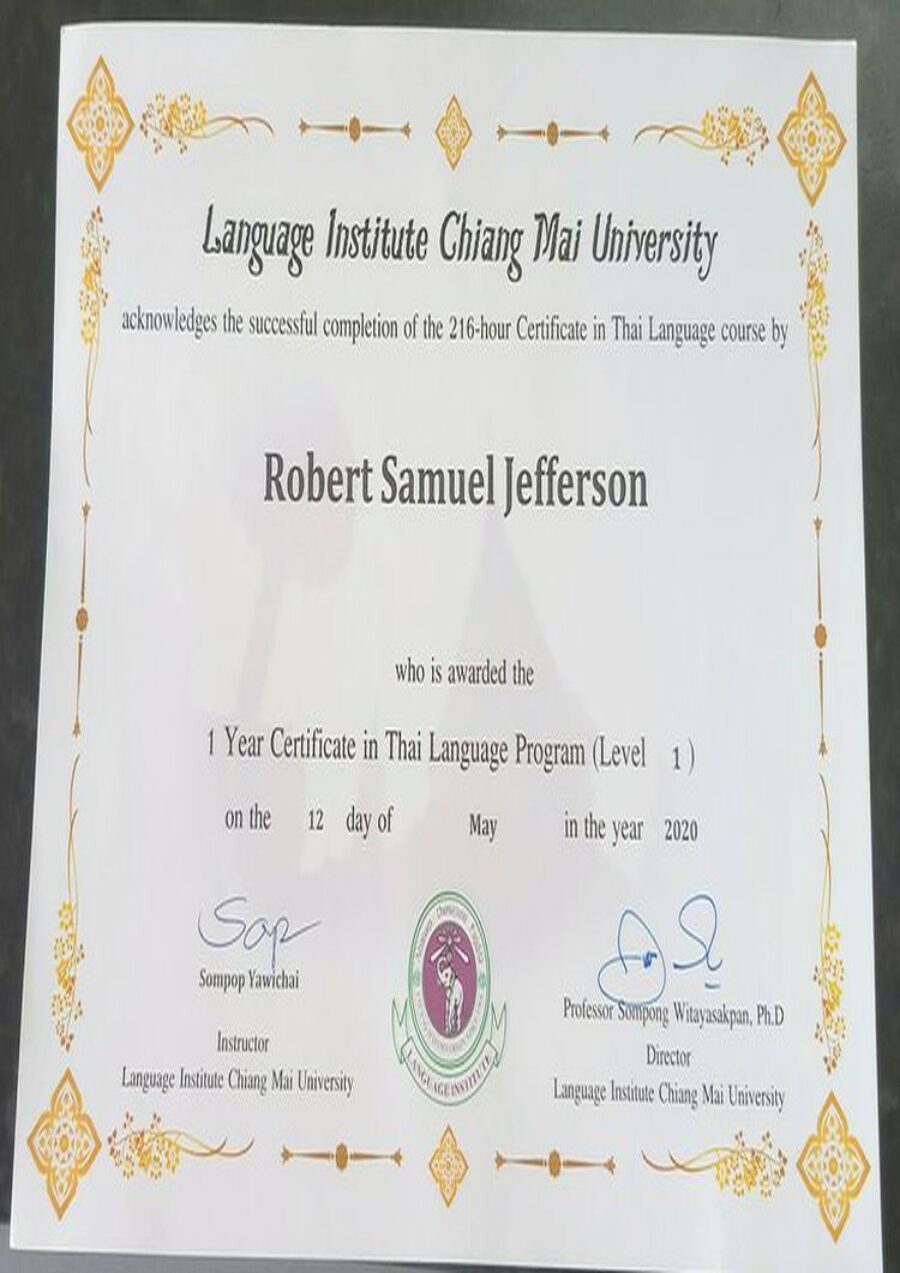 Buy college degree from the Chiang Mai University