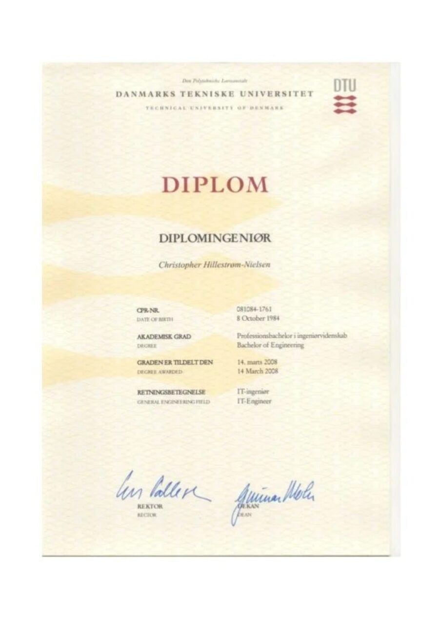 Buy college degree from The Danmarks Tekniske Universitet