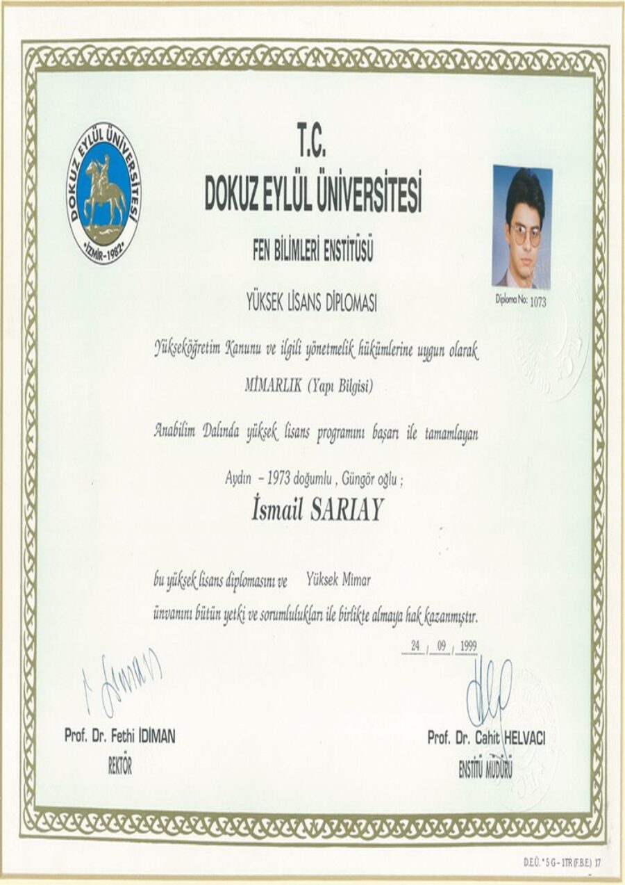 Buy college degree from the  Dokuz Eylül Üniversitesi