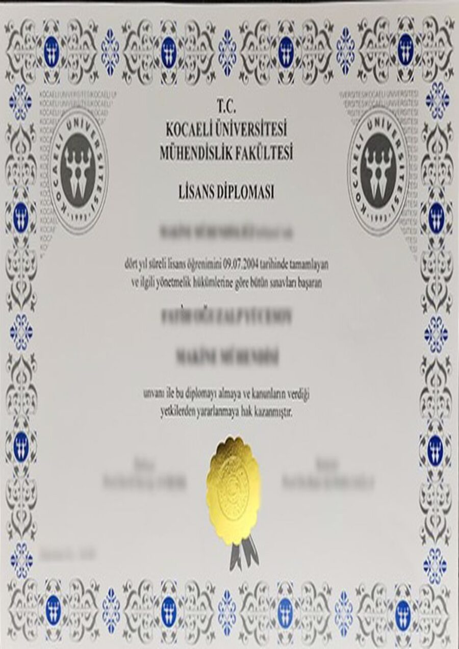 Buy college degree from the Kocaeli Üniversitesi