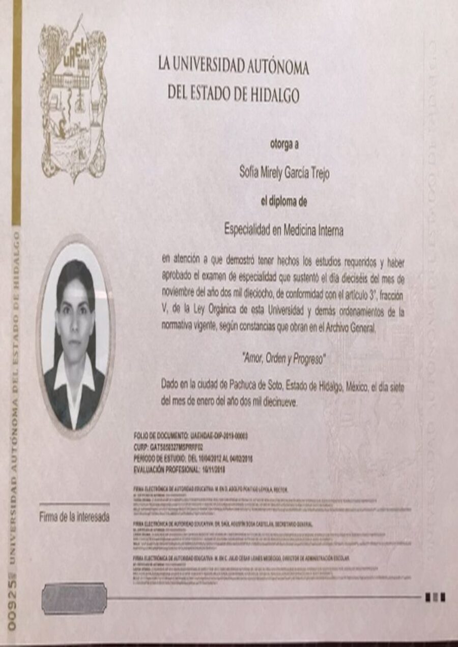 Buy college degree from The Universidad Autónoma del Estado de Hidalgo