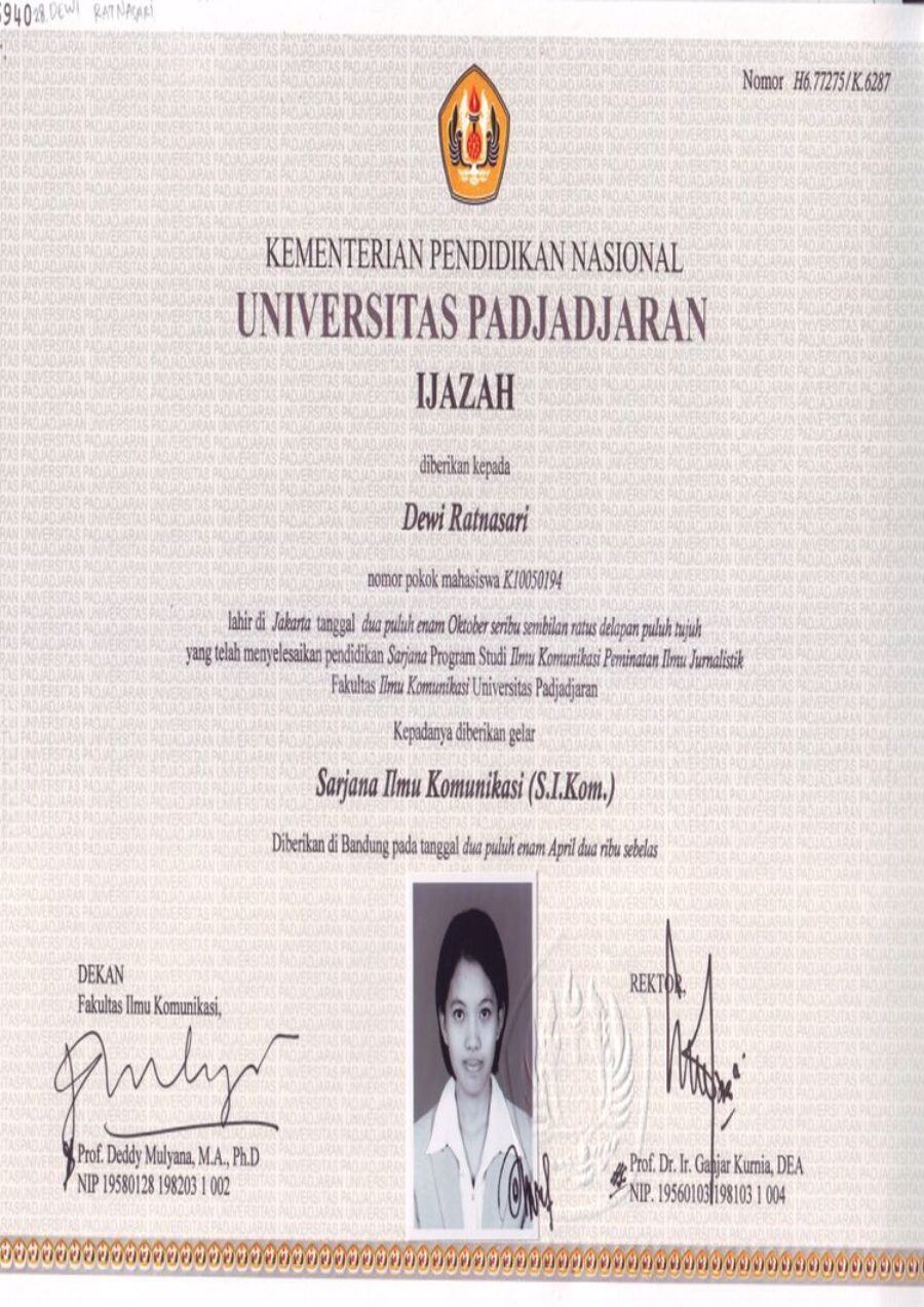 Buy college degree from the Universitas Padjadjaran