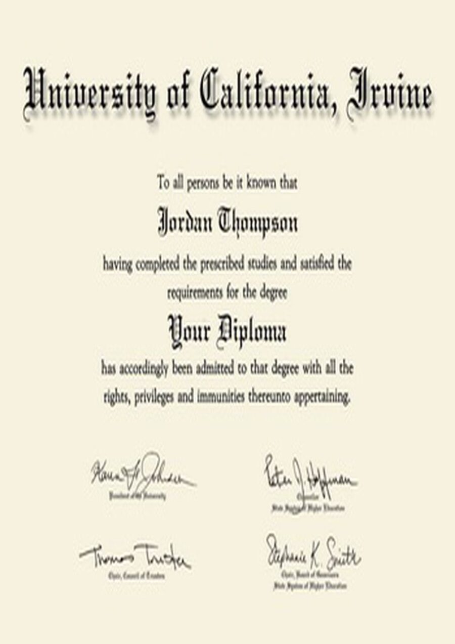 Buy college degree from The University of California, Irvine