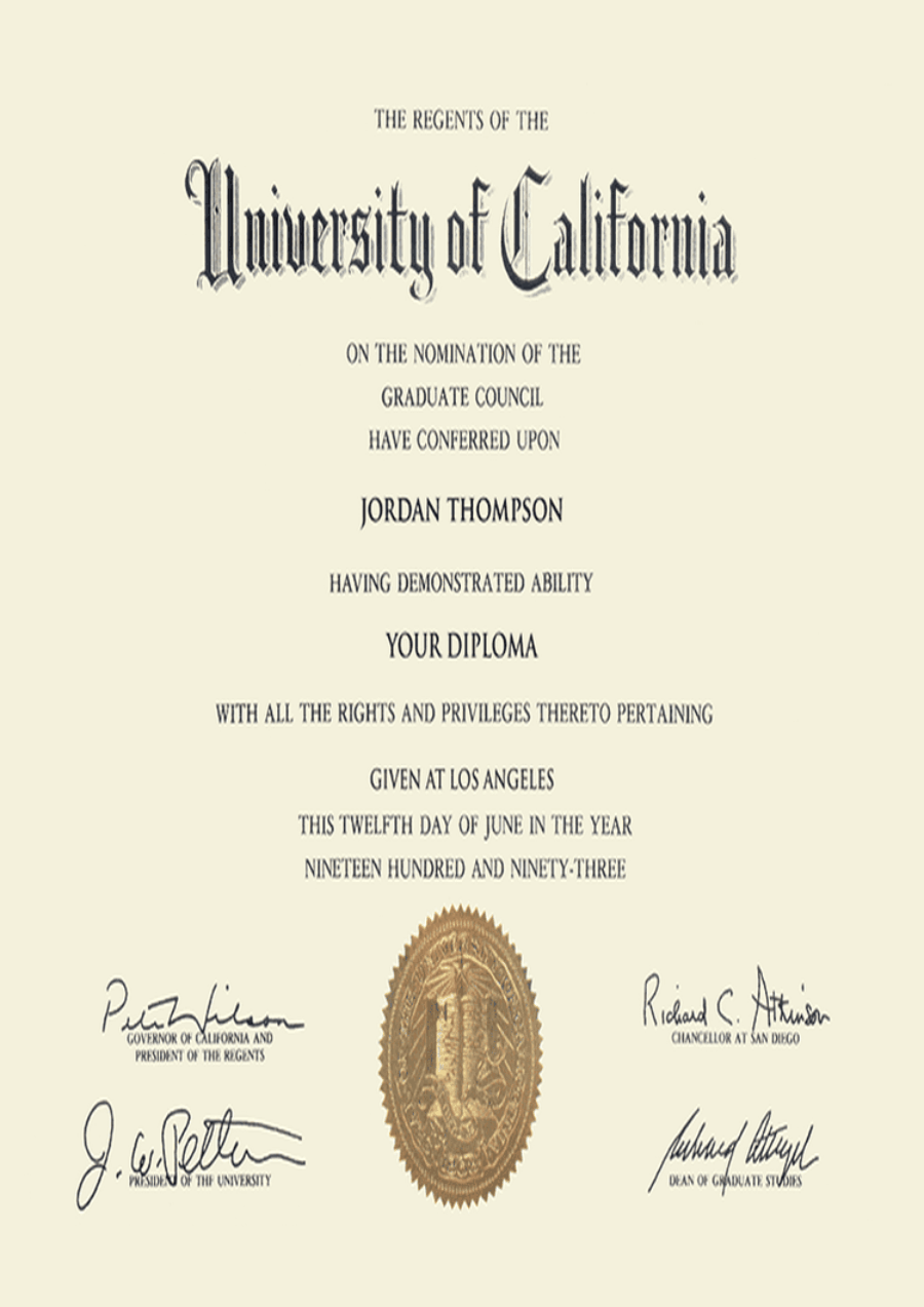 Buy college degree from The University of California, Los Angeles