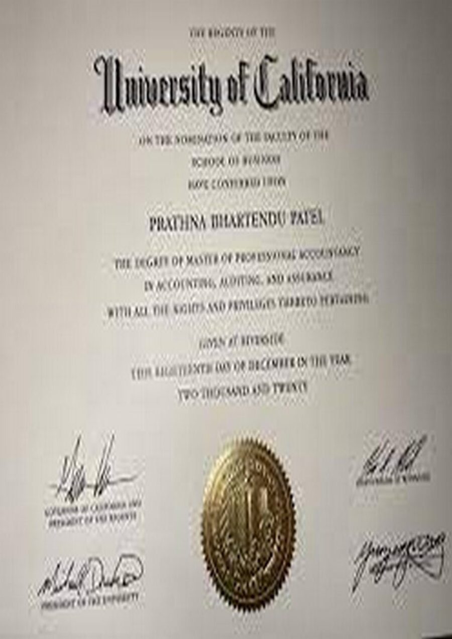 Buy college degree from The University of California, Riverside