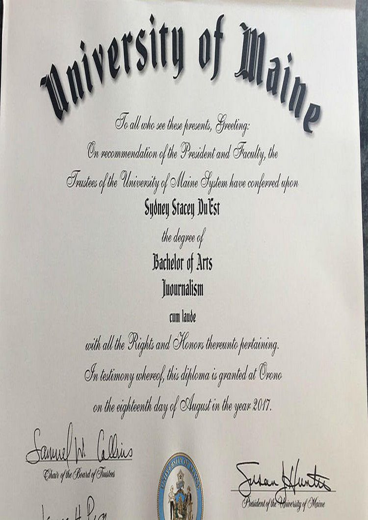 Buy college degree from The University of Maine