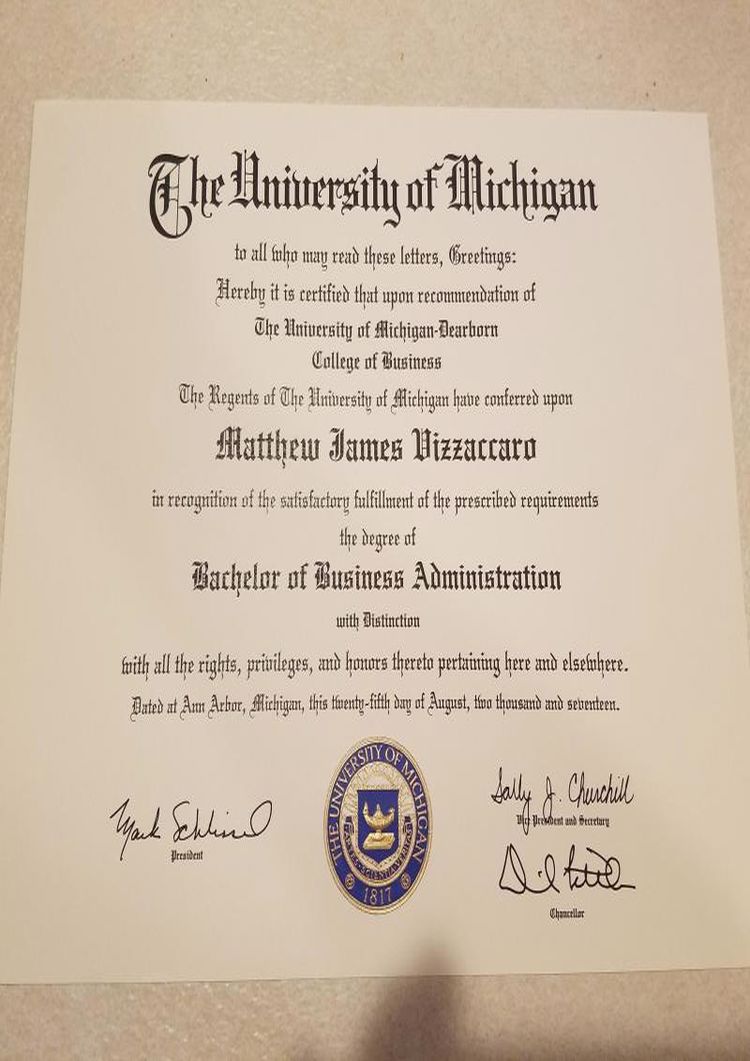 Buy college degree from The University of Michigan-Dearborn