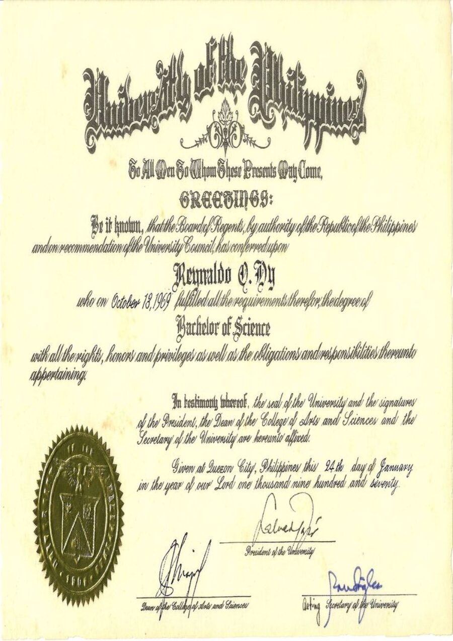 Buy college degree from the University of the Philippines System