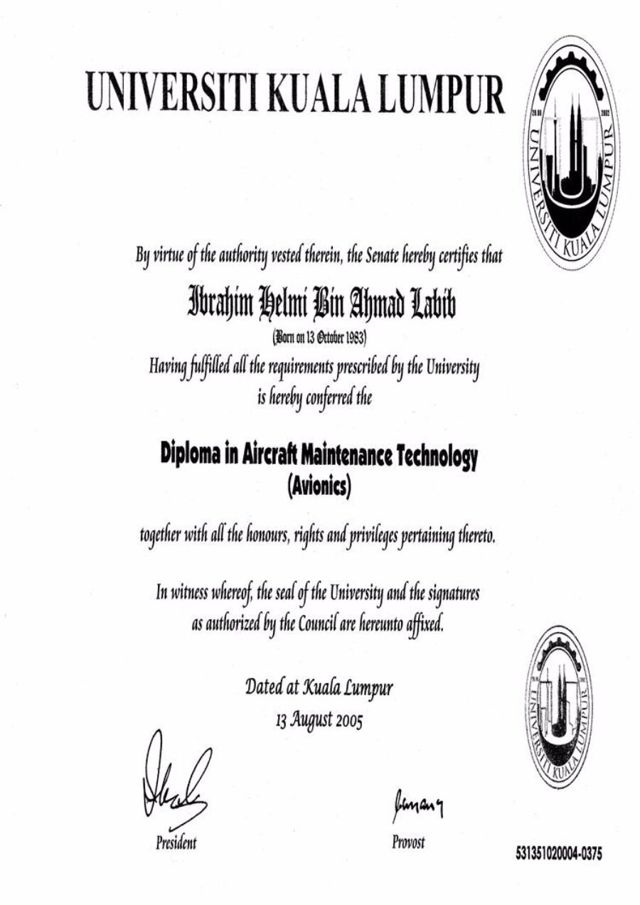 Buy college degree from The Universiti Kuala Lumpur