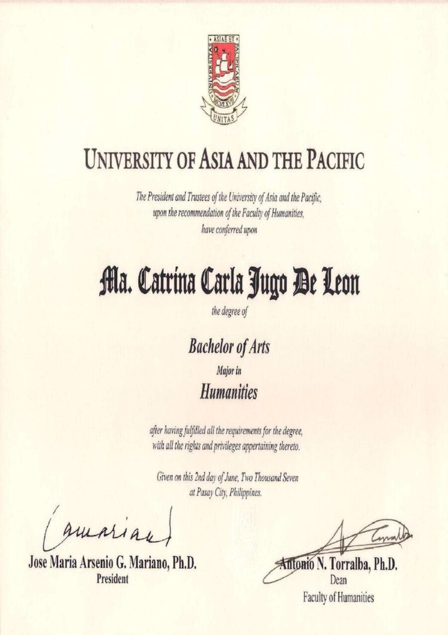 Buy college degree from the  University of the South Pacific