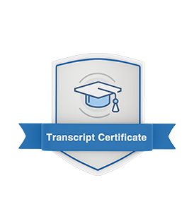 Transcript Certificate
